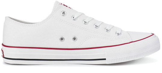 BIG STAR Authentic NN174057 MĘSKIE KLASYCZNE BIAŁE TRAMPKI