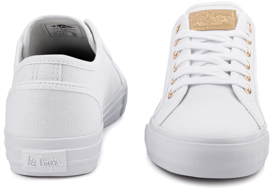 LEE COOPER 3335L damskie trampki niskie białe