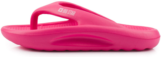BIG STAR NN274A651 DAMSKIE JAPONKI KLAPKI SPORTOWE NA BASEN FUKSJA