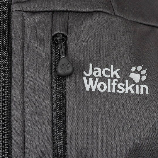 JACK WOLFSKIN MĘSKA KURTKA SOFTSHELL SZARA r. L
