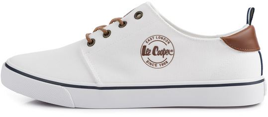 LEE COOPER 3240M męskie trampki niskie eleganckie białe
