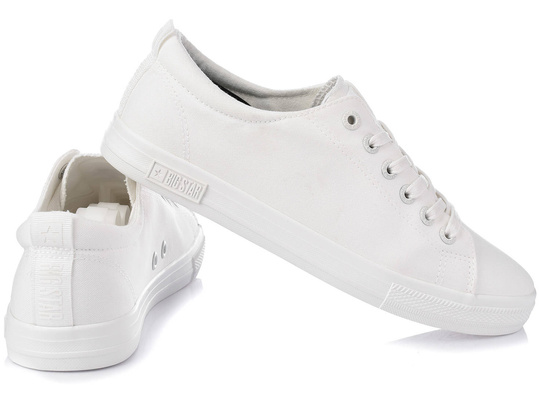 BIG STAR LL274058 DAMSKIE BIAŁE KLASYCZNE TRAMPKI