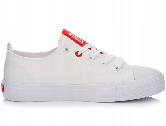 OUTLET: BIG STAR HH274675 damskie trampki niskie białe