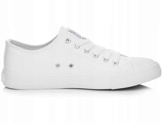 BIG STAR V274869 damskie trampki białe ekoskóra