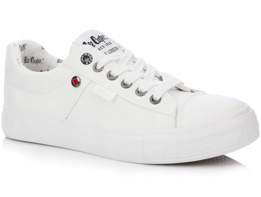 LEE COOPER LCW-21-31-0001L damskie trampki niskie białe