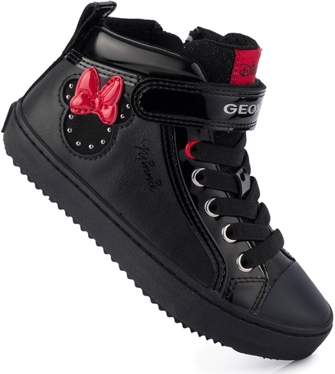 GEOX KALISPERA J264GB05402-C9999 CZARNE BUTY DZIECIĘCE DISNEY