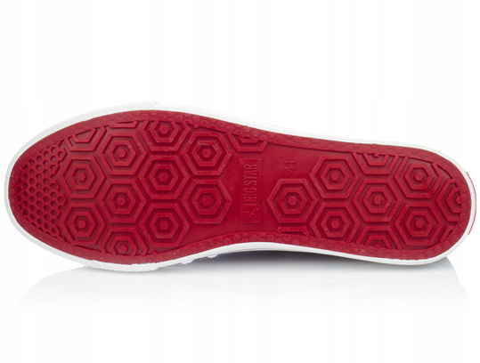 BIG STAR JJ174062 męskie trampki niskie klasyczne białe