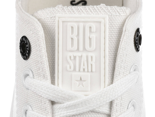 BIG STAR KK274008 DAMSKIE KLASYCZNE BIAŁE TRAMPKI
