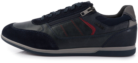 GEOX U RENAN 0CL22-C4002 MĘSKIE BUTY PÓŁBUTY SNEAKERSY SKÓRZANE