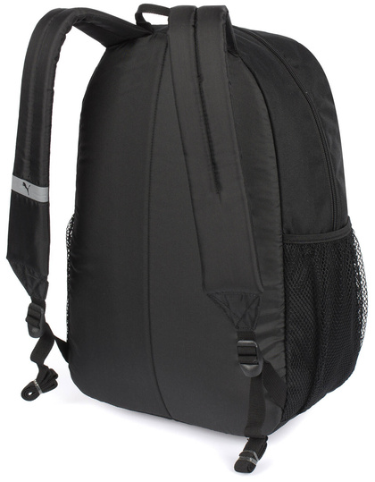 PUMA PLUS BACKPACK 078047-01 PLECAK SZKOLNY SPORTOWY CZARNY KIESZONKI NA BIDON NAPÓJ