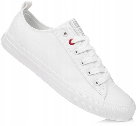 BIG STAR JJ274001 damskie trampki klasyczne białe