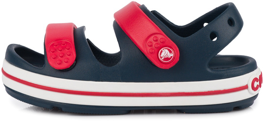 CROCS Crocband Cruiser sandały dziecięce na rzep dla dziewczynki i chłopaka granatowe