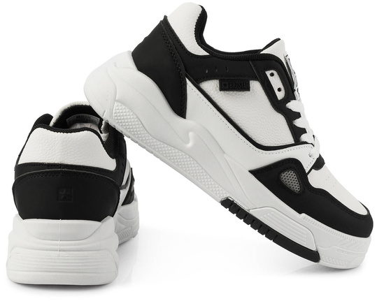 BIG STAR DAMSKIE BUTY SPORTOWE SNEAKERSY BIAŁO-CZARNE