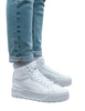 PUMA KARMEN II MID 397459-01 damskie buty sportowe sneakersy wysokie na platformie skórzane białe 