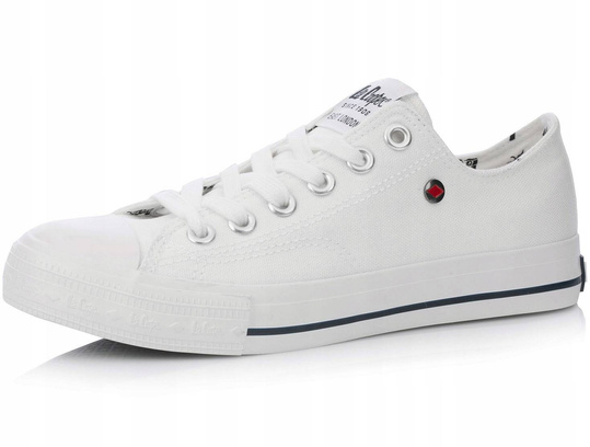 LEE COOPER LCW-21-31-0091L damskie trampki niskie białe
