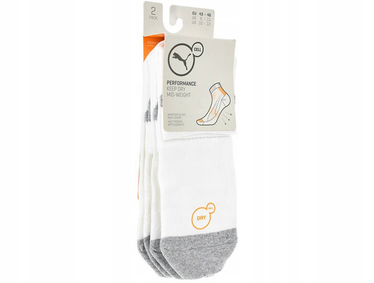 SKARPETY PUMA SKARPETKI BAWEŁNA 2 PARY 2PAK 43-46