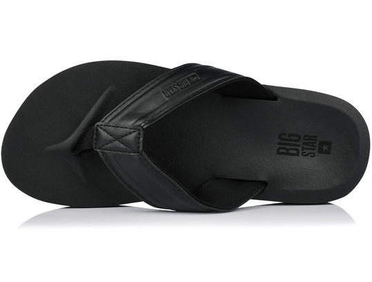 BIG STAR LL174605 MĘSKIE CZARNE KLAPKI JAPONKI CASUALOWE SPORTOWE NA PLAŻĘ