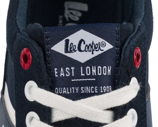 LEE COOPER 3245M męskie buty sportowe trampki niskie granatowe