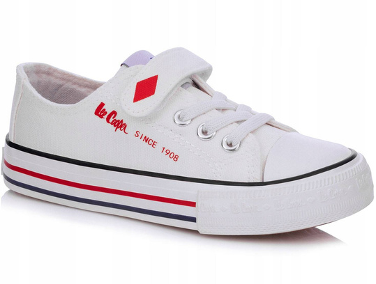 LEE COOPER LCW-21-44-0303K dziecięce buty trampki białe