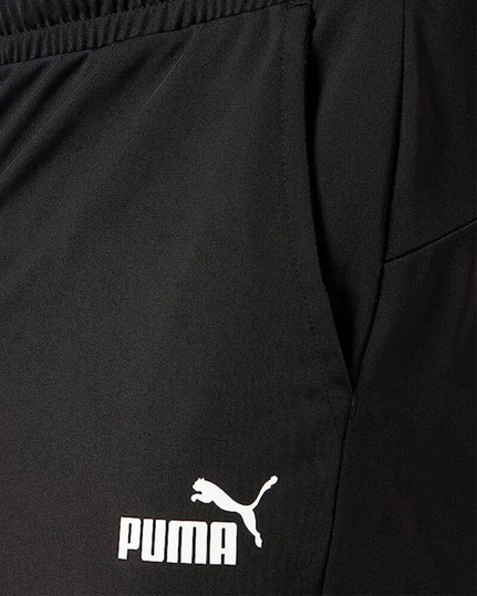 PUMA TAPE POLY SUIT 847420-01 CZARNY DRES KOMPLET MĘSKI SPORTOWY SPODNIE BLUZA