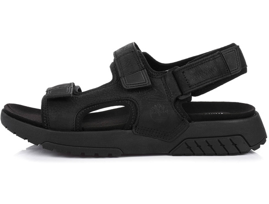 TIMBERLAND ANCHOR WATCH A2B7P MĘSKIE CZARNE SANDAŁY SKÓRZANE