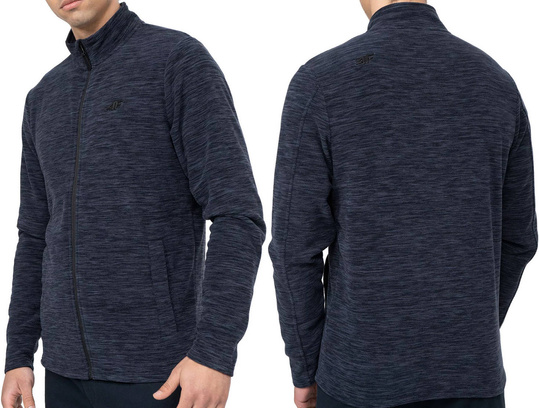 4F BLUZA MĘSKA POLAROWA POLAR ROZPINANY H4Z22-PLM350-30M