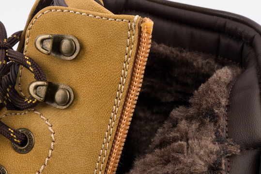 BIG STAR MĘSKIE BUTY TREKKINGOWE TRAPERY WYSOKIE ZIMOWE OCIEPLANE