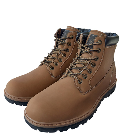 KAPPA K38-7535 BUTY MĘSKIE TRAPERY ZIMOWE BRĄZOWE