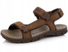 CATERPILLAR ATCHISON SANDAL P721281 MĘSKIE BRĄZOWE SKÓRZANE SANDAŁY