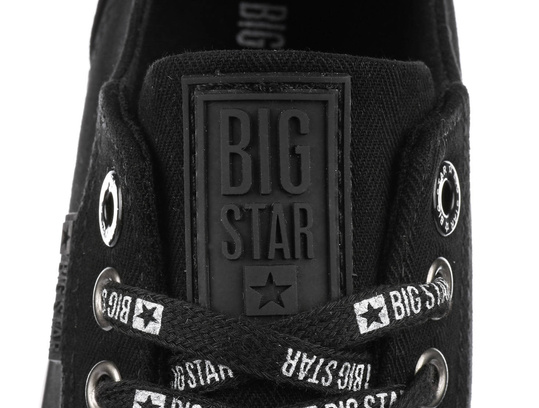 BIG STAR KK274013 DAMSKIE CZARNE TRAMPKI NA PLATFORMIE