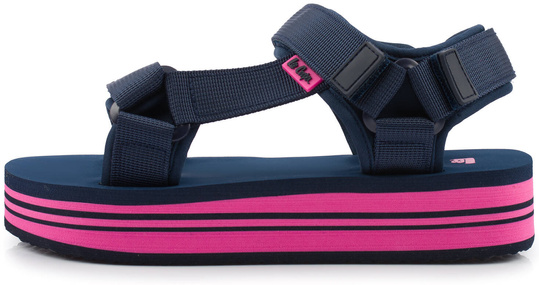LEE COOPER LCW-24-05-2754 DAMSKIE SANDAŁY SPORTOWE NA PLATFORMIE RZEPY