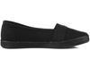BIG STAR LL274200 CZARNE DAMSKIE BALERINKI WSUWANE TRAMPKI TENISÓWKI