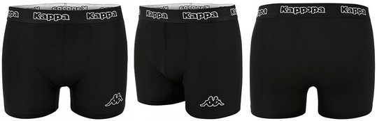 KAPPA LOGO BOX MAJTKI BOKSERKI MĘSKIE BAWEŁNA 6PAK 6 PAR