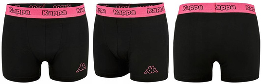 KAPPA LOGO BOX MAJTKI BOKSERKI MĘSKIE BAWEŁNA 6PAK 6 PAR