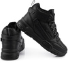 BIG STAR MĘSKIE OCIEPLANE WYSOKIE BUTY SPORTOWE SNEAKERSY CZARNE EKOSKÓRA