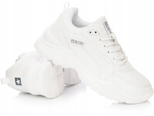 BIG STAR EE274460 buty damskie sneakersy białe