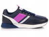 BUTY DAMSKIE SNEAKERSY U.S. POLO NOBIW 002-DBL002 SPORTOWE GRANATOWE