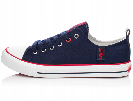 BIG STAR JJ274121 damskie trampki klasyczne granatowe