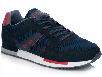 BUTY MĘSKIE LEE COOPER SNEAKERSY GRANATOWE