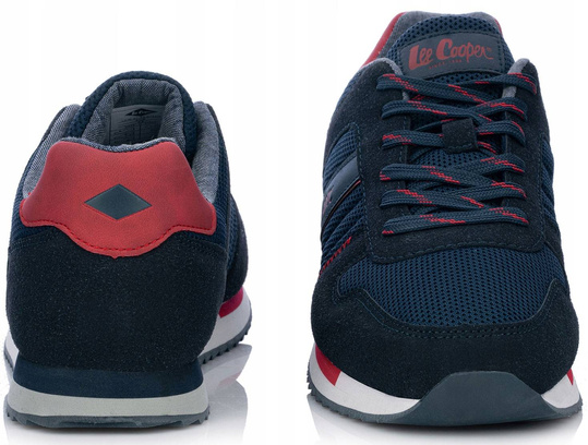 BUTY MĘSKIE LEE COOPER SNEAKERSY GRANATOWE