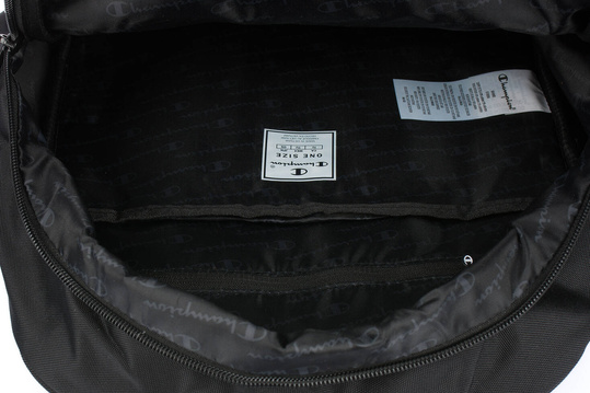 CHAMPION ROCHESTER czarny dwukomorowy plecak sportowy szkolny turystyczny