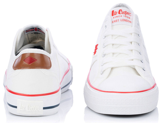 LEE COOPER LCW-21-31-0056M męskie trampki niskie białe