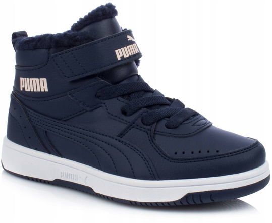 DZIECIĘCE BUTY ZIMOWE CHŁOPIĘCE PUMA REBOUND OCIEPLANE 375479-05