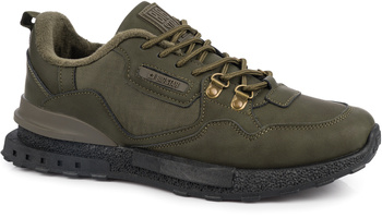 BIG STAR męskie buty sneakersy sportowe khaki HI-POLY SYSTEM