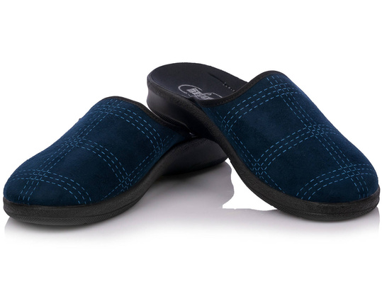 BEFADO KAPCIE MĘSKIE LACZKI PANTOFLE POLSKIE 548M006