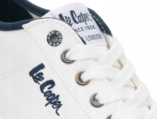 LEE COOPER LCW-22-31-0900M męskie trampki niskie białe