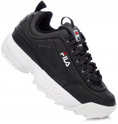 FILA DISRUPTOR LOW 1010302.25Y buty sneakersy DAMSKIE czarne