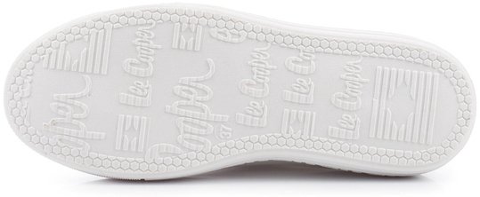 LEE COOPER LCW-24-44-2462 DAMSKIE TRAMPKI BIAŁE NA PLATFORMIE