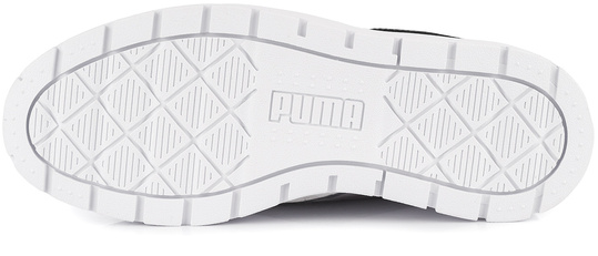 PUMA KARMEN II MID 397459-04 damskie buty sportowe sneakersy wysokie na platformie skórzane białe