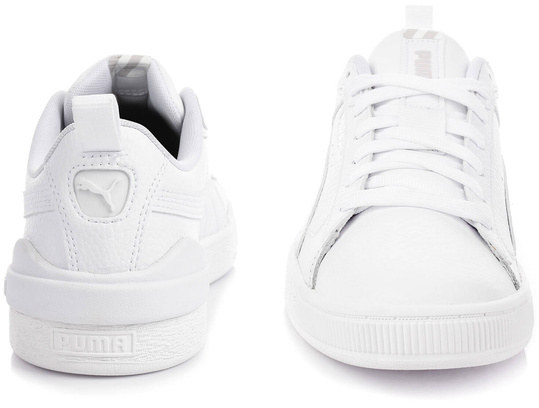 PUMA SUEDE BLOCK B&W 381188-01 BIAŁE BUTY MĘSKIE SNEAKERSY